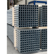 shaft tube 40 x 40 x 1.5 mm | aluminium | length: 3,50 m